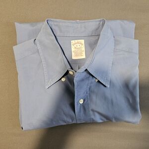 Brooks Light Blue Long-Sleeve Dress Shirt